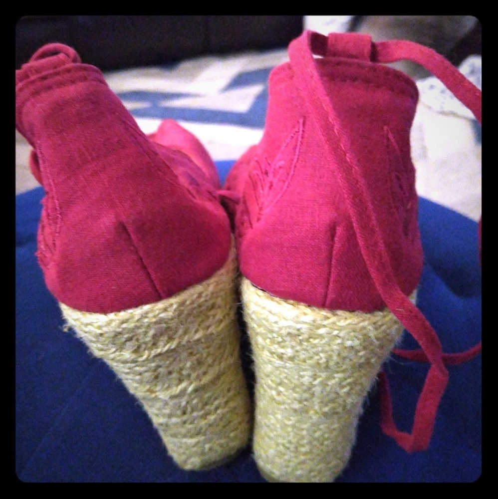 Women's ankle tye, open toe, espadrilles